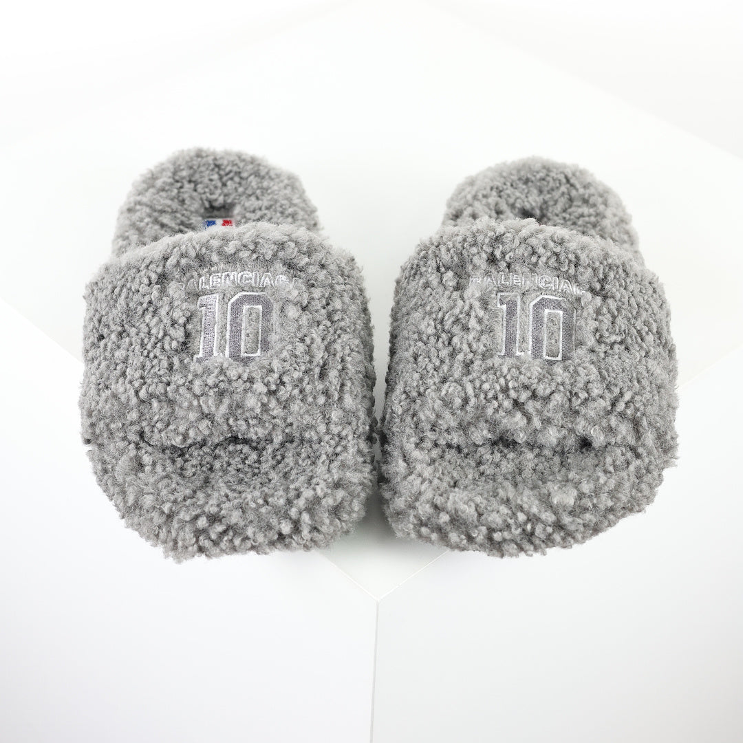 Balenciaga Furry Open Mule