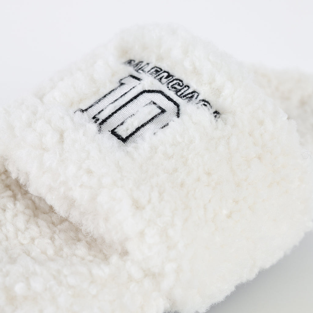Balenciaga Furry Open Mule