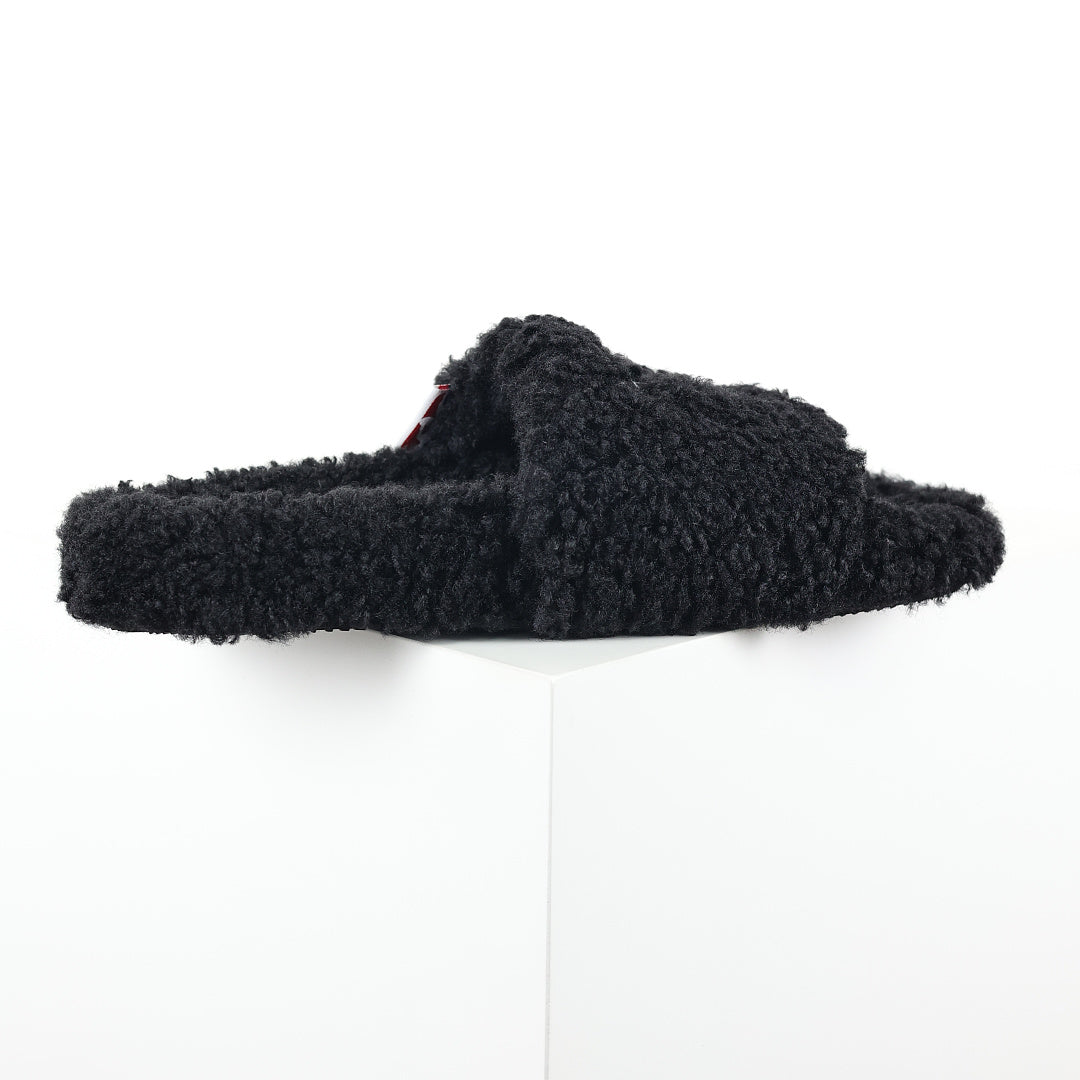 Balenciaga Furry Open Mule