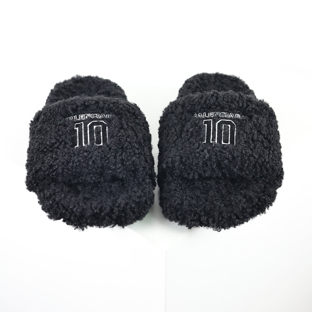 Balenciaga Furry Open Mule