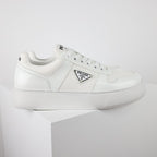 Prada White Low-Top Sneakers