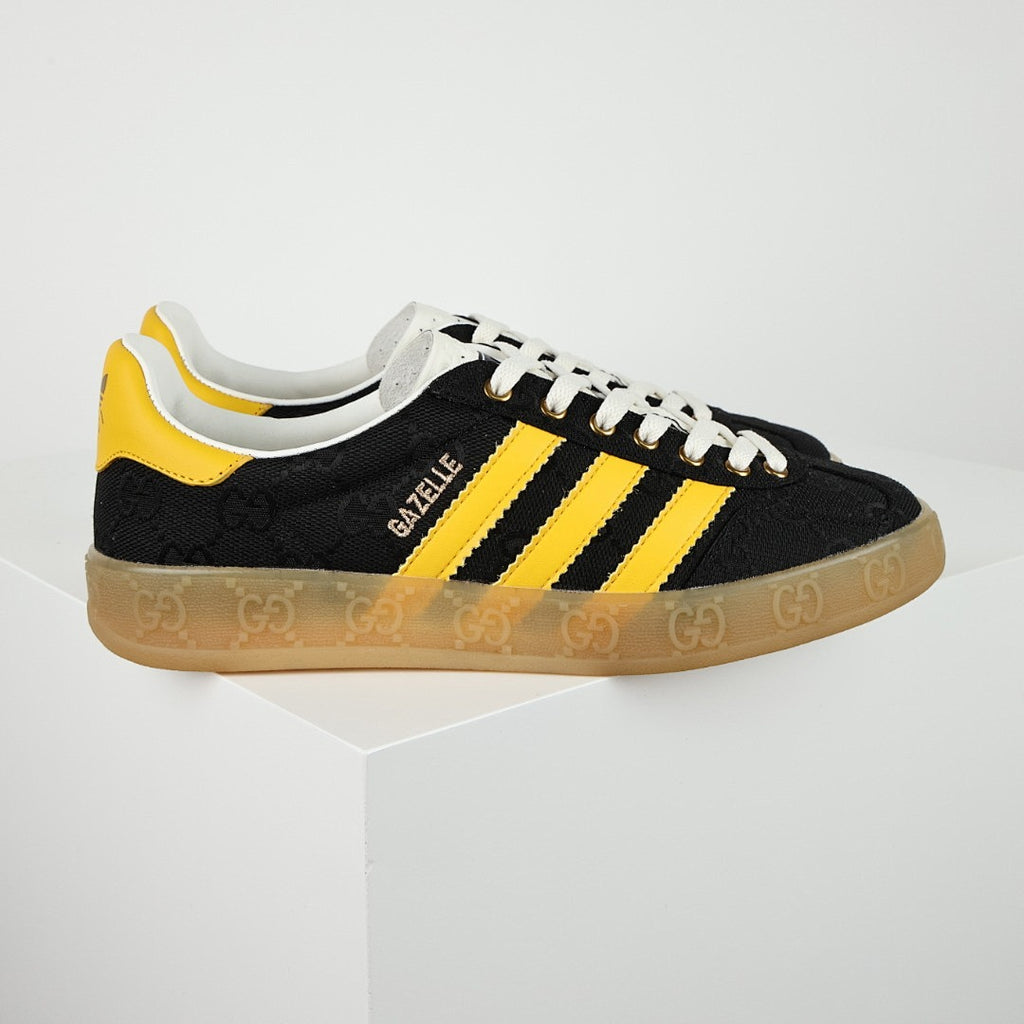 Gucci x adidas Gazelle Sneakers – Black & Yellow