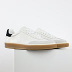 Loro Piana White Lace-Up Sneakers