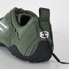 Balenciaga Low-Top Lace-Up Sneaker – Olive Green