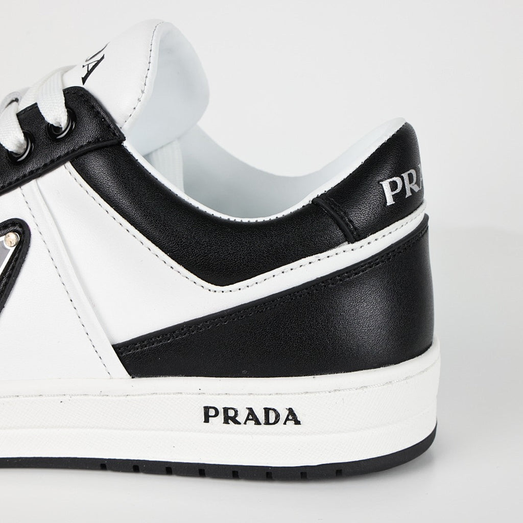Prada Black & White Low-Top Sneakers