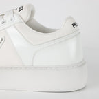 Prada White Low-Top Sneakers