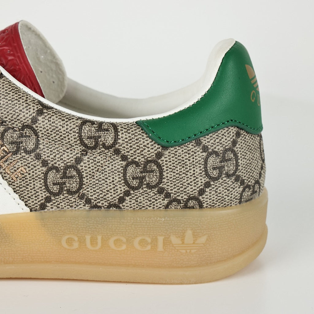 Gucci x adidas Gazelle GG Monogram Sneakers – Beige & Brown