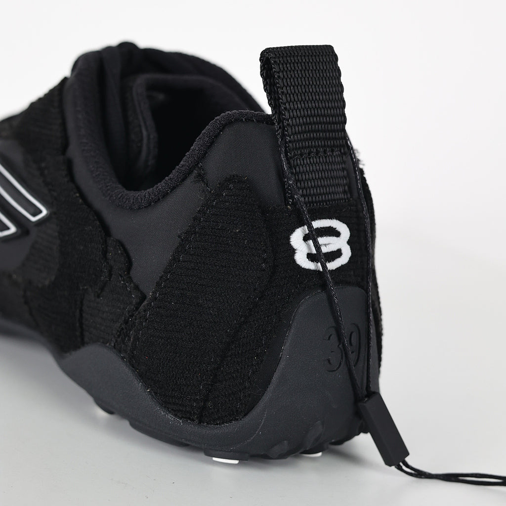 Balenciaga Low-Top Lace-Up Sneaker – All Black