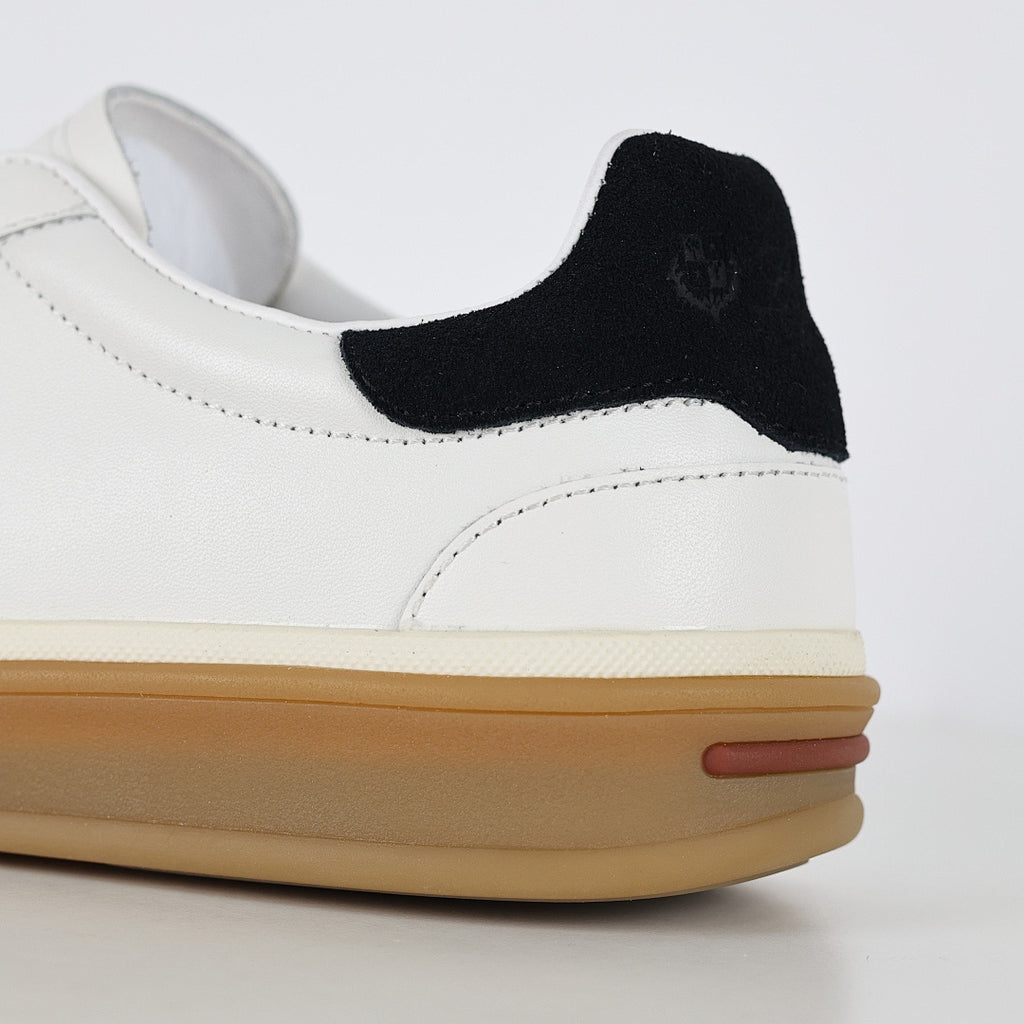 Loro Piana White Lace-Up Sneakers