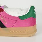 Gucci x adidas Gazelle Sneakers – Pink & Burgundy