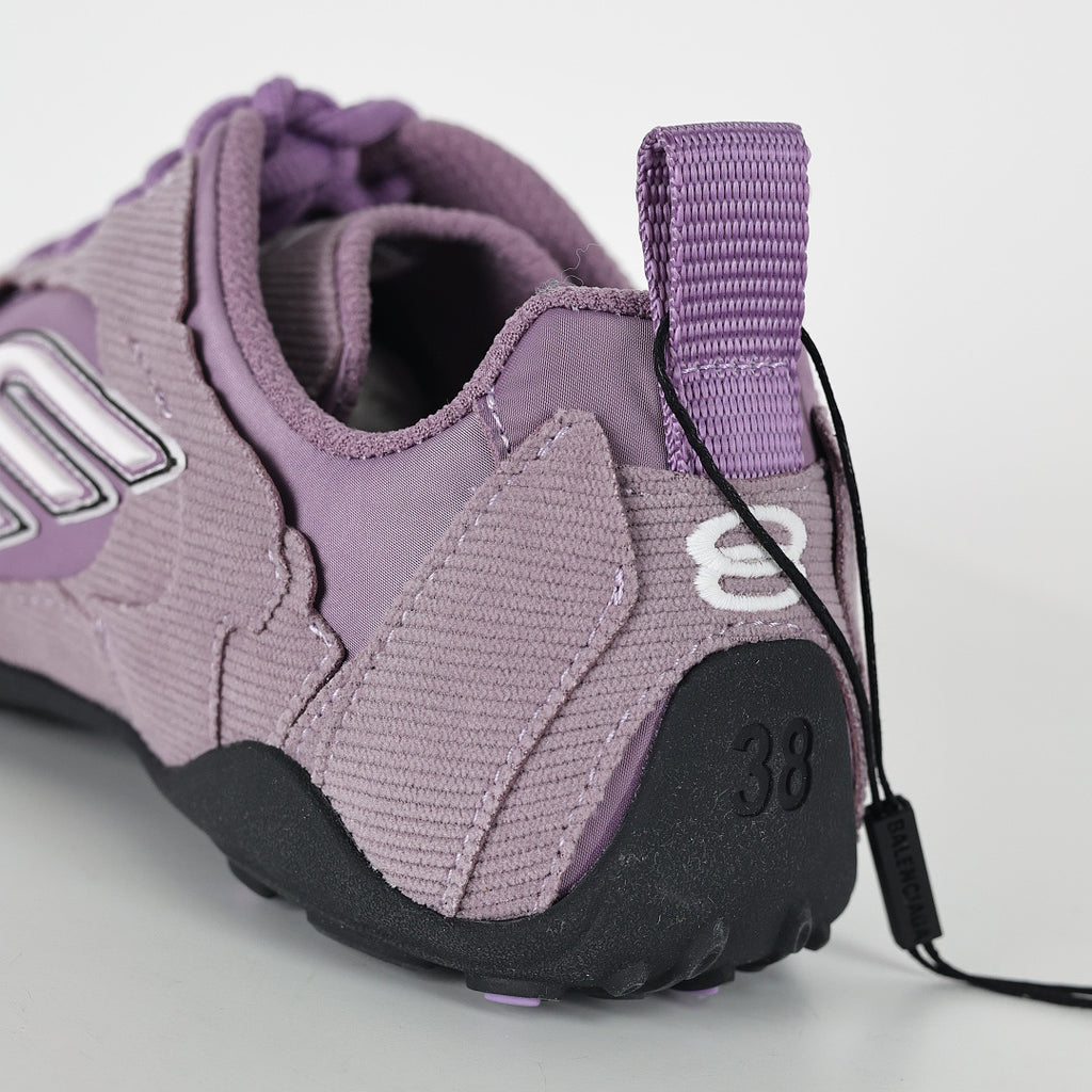 Balenciaga Low-Top Lace-Up Sneaker – Lilac Purple