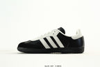 adidas Samba Black & White Panda-Detail Low-Top Sneakers