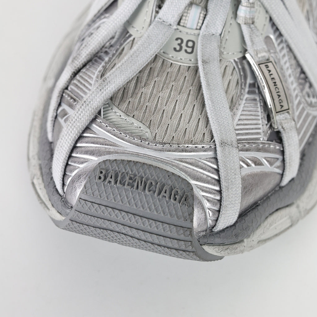 Balenciaga 3XL Sneaker – Metallic Silver