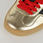 Gucci x adidas Gazelle Sneakers – Metallic Gold & Black