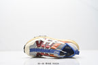 ASICS Trail Running Shoes - Cream Orange Burgundy
