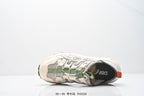 ASICS Trail Running Shoes - Cream Orange Burgundy