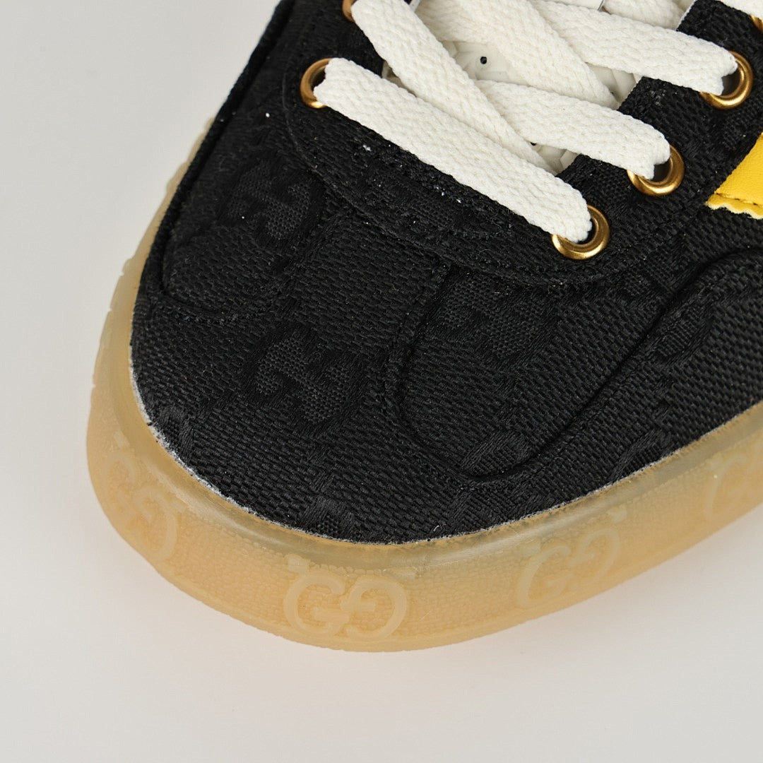 Gucci x adidas Gazelle Sneakers – Black & Yellow