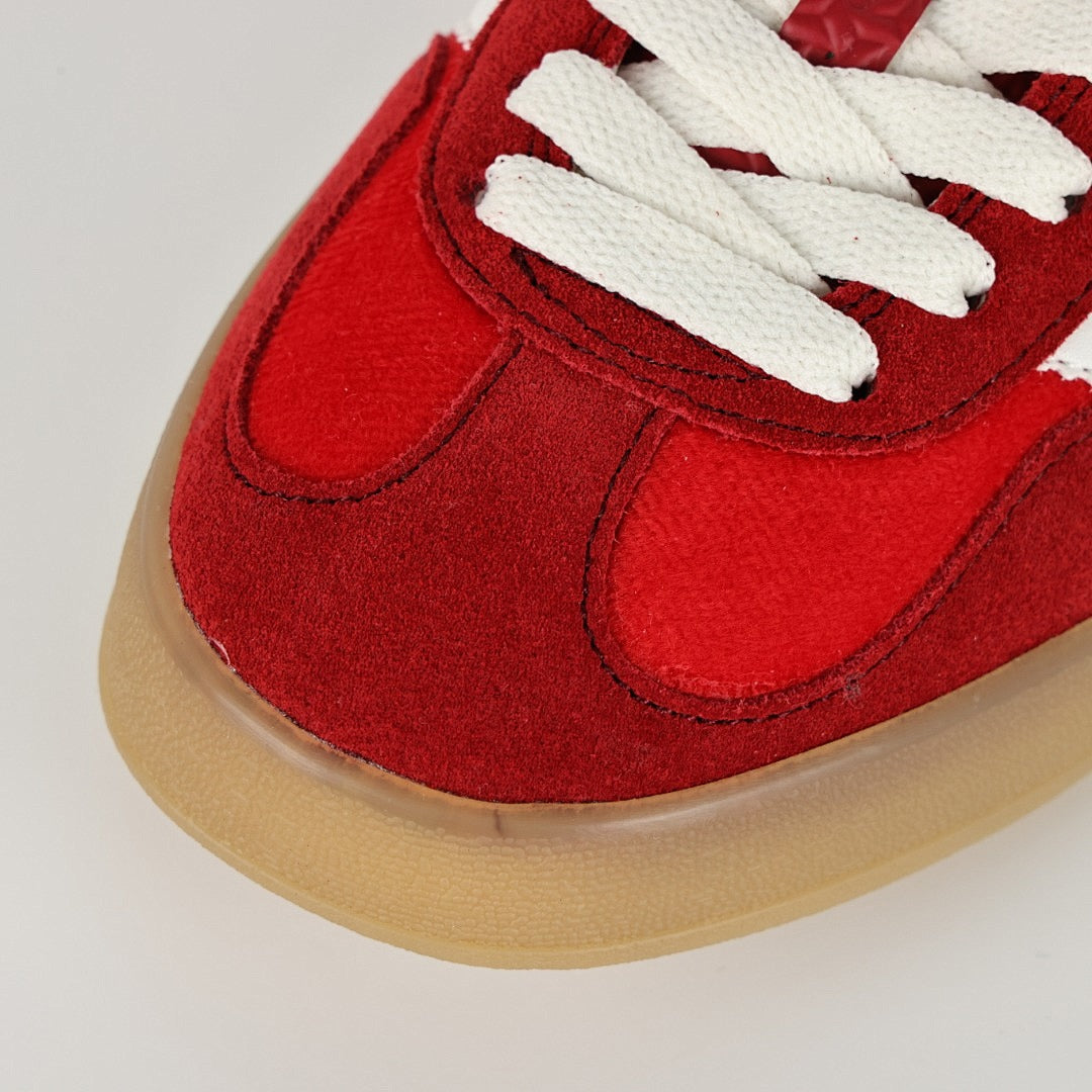 Gucci x adidas Gazelle Sneakers – Red & White