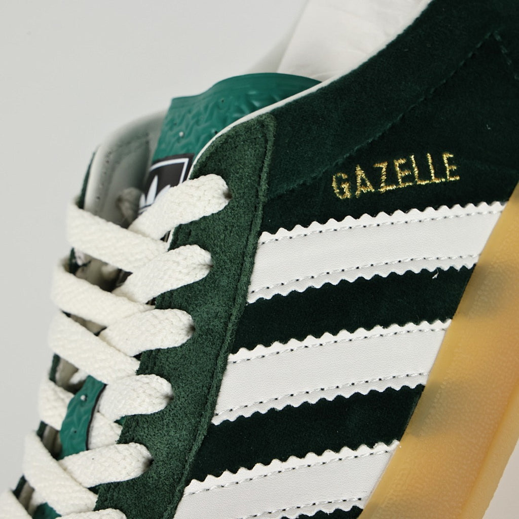 Gucci x adidas Gazelle Sneakers – Dark Green & White