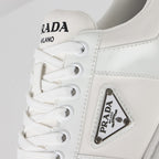 Prada White Low-Top Sneakers