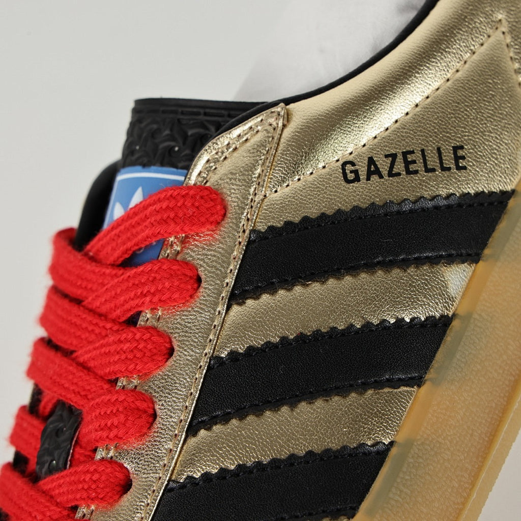 Gucci x adidas Gazelle Sneakers – Metallic Gold & Black