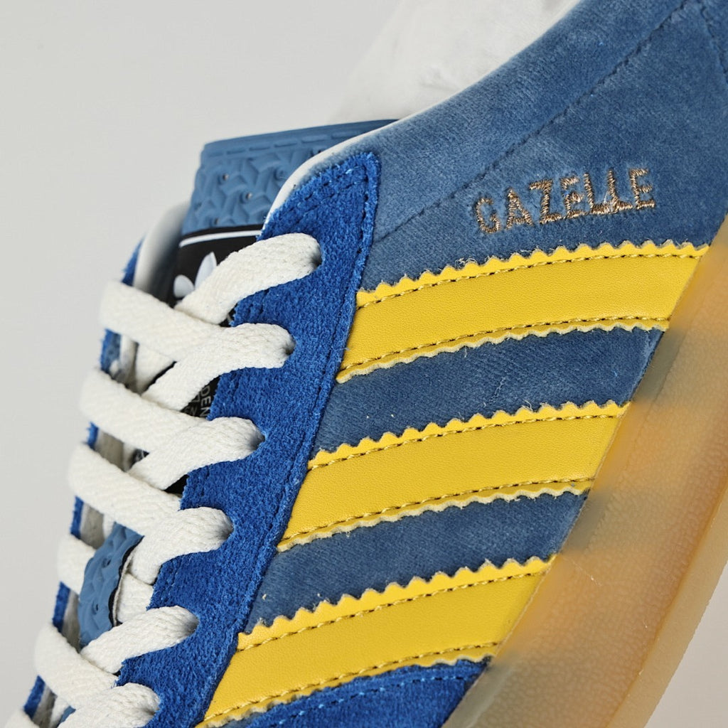 Gucci x adidas Gazelle Sneakers – Blue & Yellow