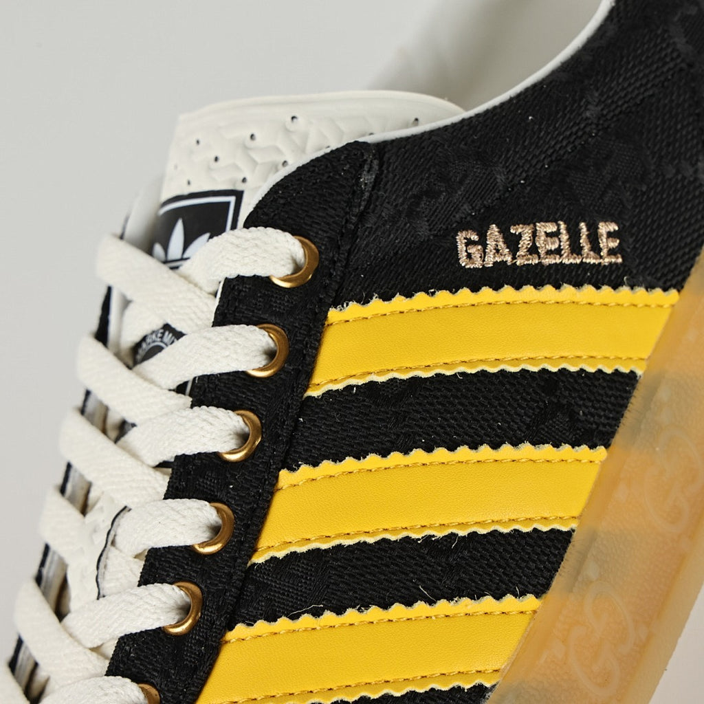 Gucci x adidas Gazelle Sneakers – Black & Yellow