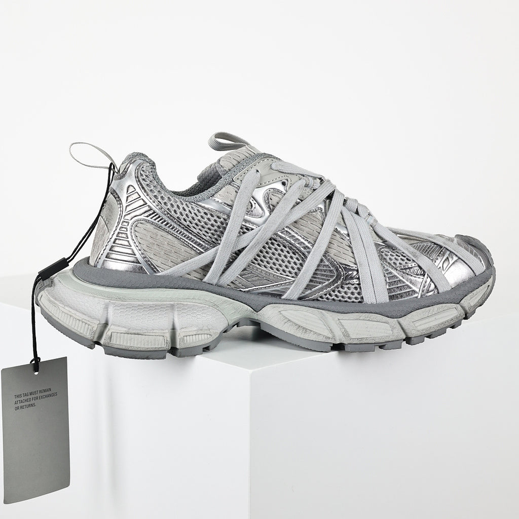 Balenciaga 3XL Sneaker – Metallic Silver