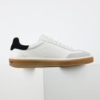 Loro Piana White Lace-Up Sneakers