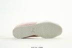 PUMA Light Pink & White Low-Top Sneakers