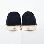 Loro Piana Black Slip-On Loafers