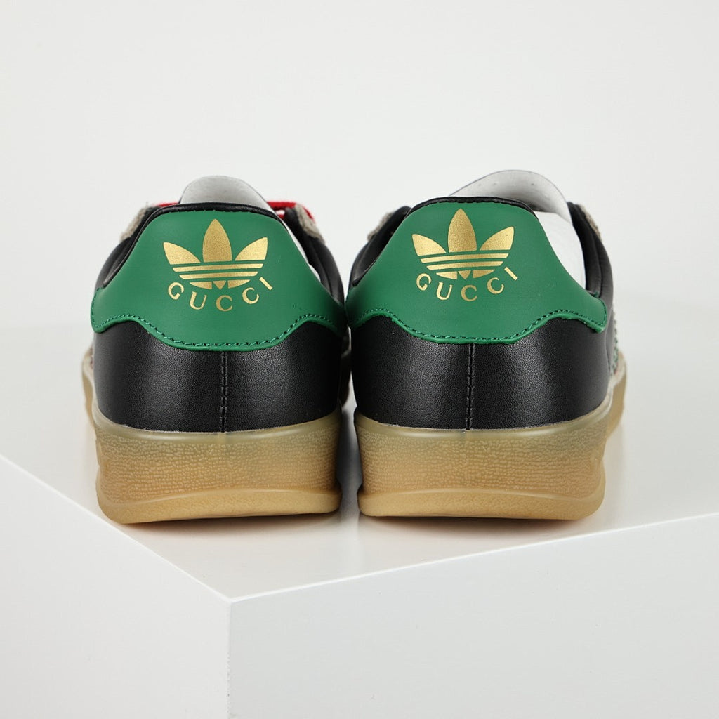 Gucci x adidas Gazelle Sneakers – Black, Green & Red