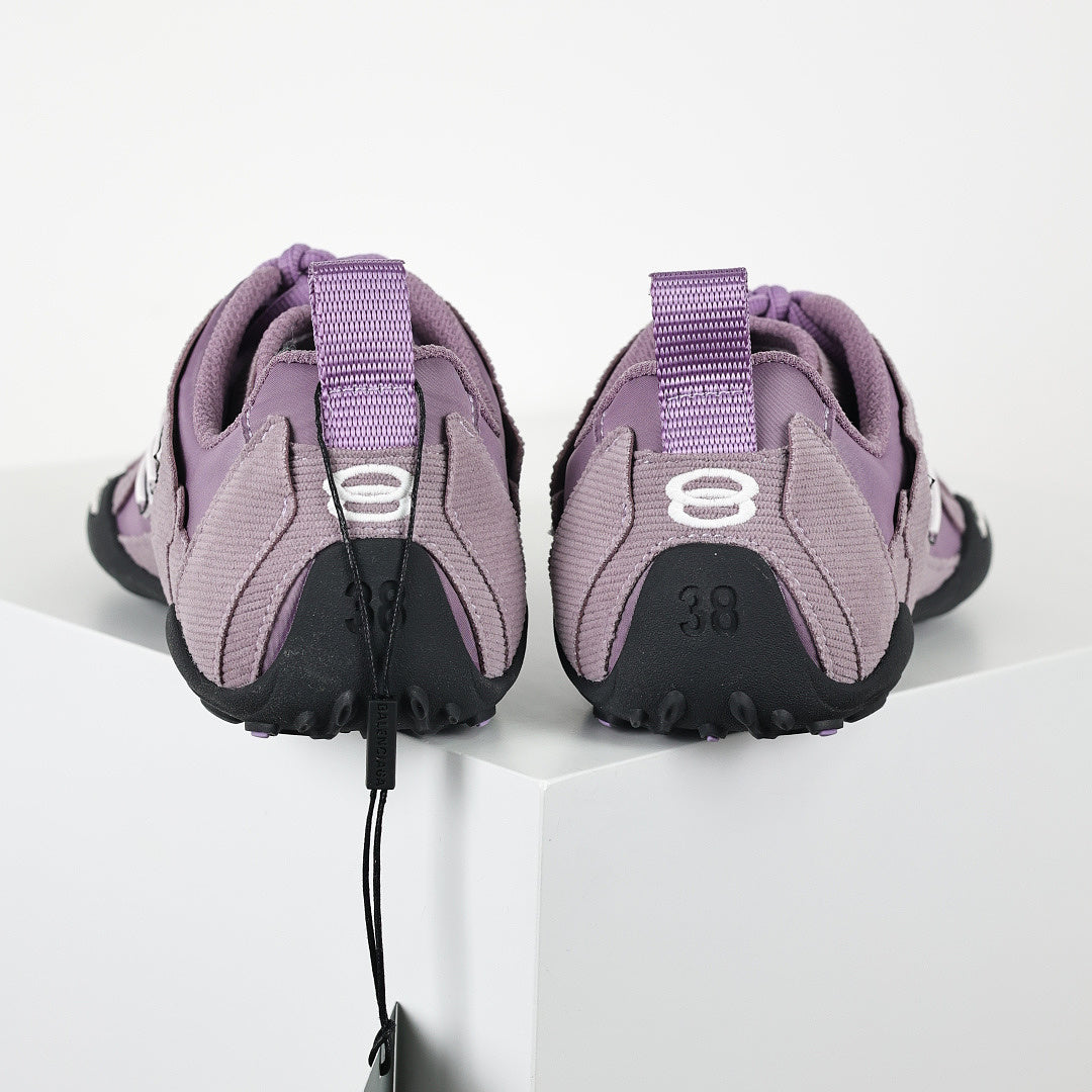 Balenciaga Low-Top Lace-Up Sneaker – Lilac Purple