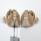 Balenciaga Low-Top Lace-Up Sneaker – Khaki Tan