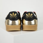 Gucci x adidas Gazelle Sneakers – Metallic Gold & Black