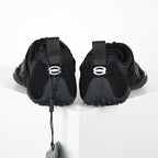 Balenciaga Low-Top Lace-Up Sneaker – All Black