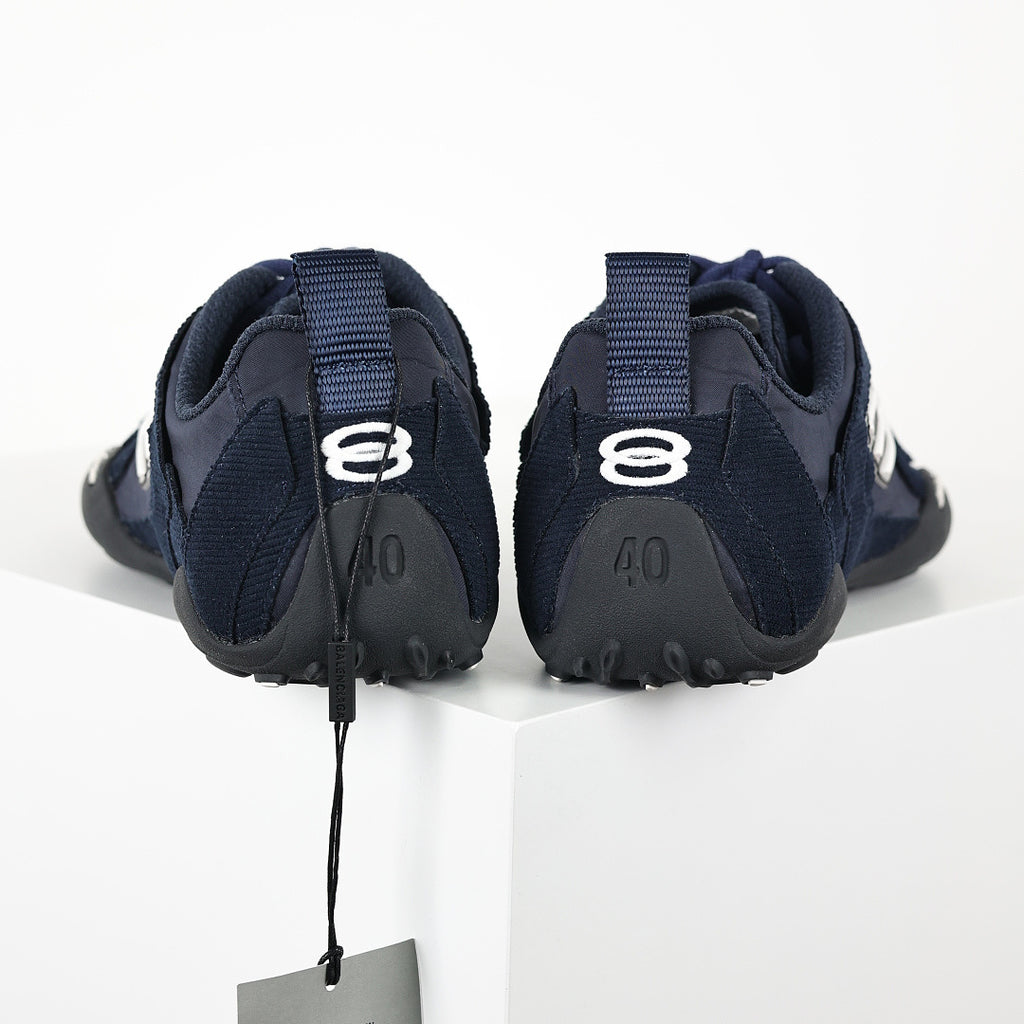 Balenciaga Low-Top Lace-Up Sneaker – Navy Blue