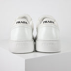 Prada White Low-Top Sneakers