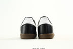 adidas Samba Black & White Sneakers with Contrast Toe and Panda Detail