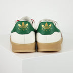 Gucci x adidas Gazelle Sneakers – White, Green & Red
