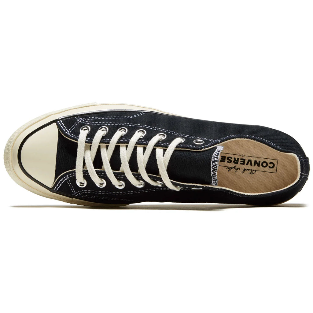 Converse Black Low-Top Canvas Sneakers