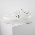 Prada White Low-Top Sneakers