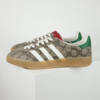 Gucci x adidas Gazelle GG Monogram Sneakers – Beige & Brown