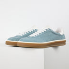 Loro Piana Light Blue Lace-Up Sneakers