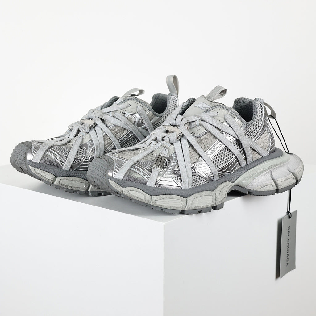 Balenciaga 3XL Sneaker – Metallic Silver