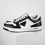 Prada Black & White Low-Top Sneakers