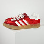 Gucci x adidas Gazelle Sneakers – Red & White