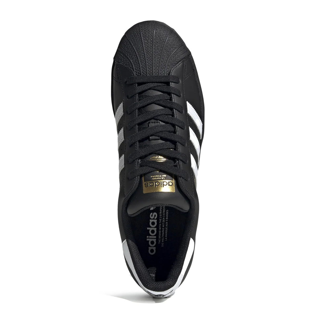 Adidas Superstar Black and White Sneakers