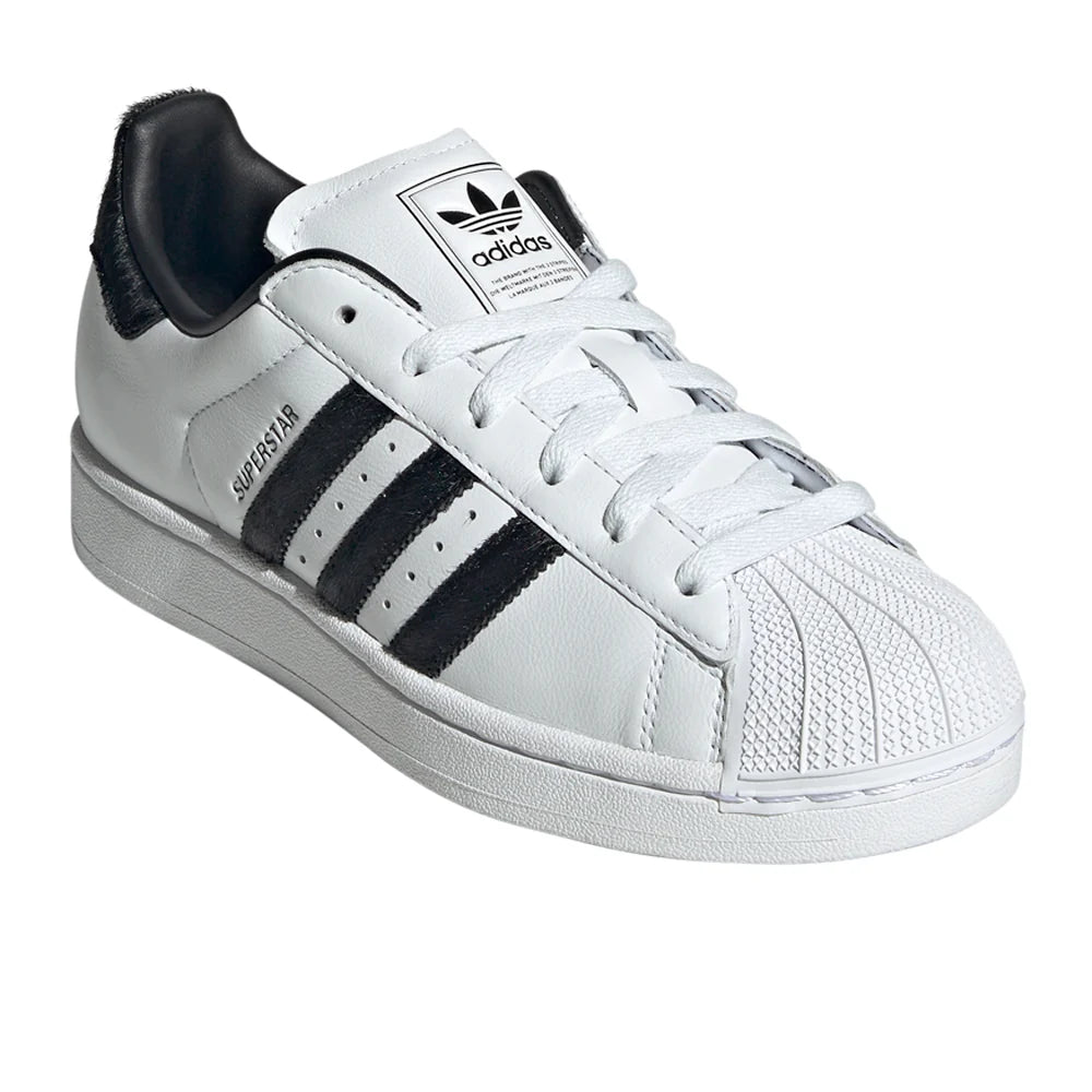 adidas Superstar White and Black Sneakers