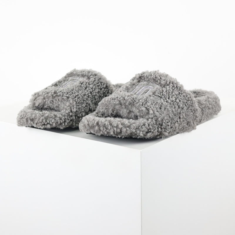 Balenciaga Furry Open Mule